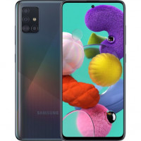 Samsung Galaxy A51 4/64GB Black (SM-A515FZKUSEK) + 285 грн на пополнение счета в подарок!