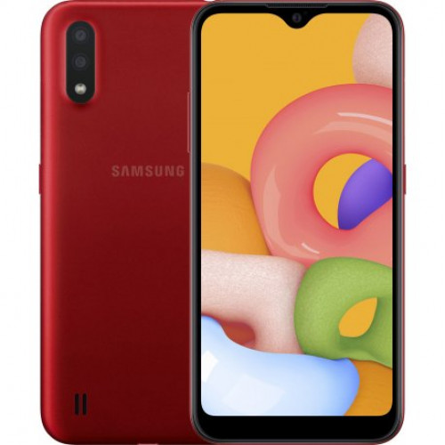 Купить Samsung Galaxy A01 2/16GB Red (SM-A015FZRDSEK)