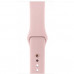 Купить Apple Watch Series 3 38mm (GPS) Gold Aluminum Case with Pink Sand Sport Band (MQKW2)