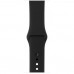 Купить Apple Watch Series 3 38mm (GPS+LTE) Space Gray Aluminum Case with Black Sport Band (MTGH2)