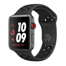 Apple Watch Series 3 Nike+ 42mm (GPS+LTE) Space Gray Aluminum Case with Anthracite/Black Nike Sport Band (MQLD2)