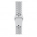 Купить Apple Watch Series 3 42mm (GPS) Silver Aluminum Case with Pure Platinum/Black Nike Sport Band (MQL32)