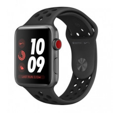 Apple Watch Series 3 Nike+ 38mm (GPS+LTE) Space Gray Aluminum Case with Anthracite/Black Nike Sport Band (MQL62)