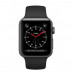 Купить Apple Watch Series 3 38mm (GPS+LTE) Space Gray Aluminum Case with Black Sport Band (MQJP2)