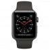 Купить Apple Watch Series 3 42mm (GPS+LTE) Space Gray Aluminum Case with Gray Sport Band (MR2X2)
