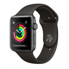 Apple Watch Series 3 38mm (GPS) Space Gray Aluminum Case with Gray Sport Band (MR352)