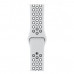 Купить Apple Watch Series 3 38mm (GPS) Silver Aluminum Case with Pure Platinum/Black Nike Sport Band (MQKX2)