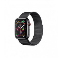 Apple Watch Series 4 40mm (GPS+LTE) Space Black Stainless Steel Case with Space Black Milanese Loop (MTVM2/MTUQ2)