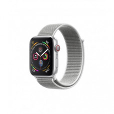 Apple Watch Series 4 Nike+ 40mm (GPS+LTE) Silver Aluminum Case with Seashell Sport Loop (MTVC2)