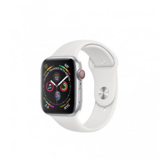 Apple Watch Series 4 40mm (GPS+LTE) Silver Aluminum Case with White Sport Band (MTVA2/MTUD2)