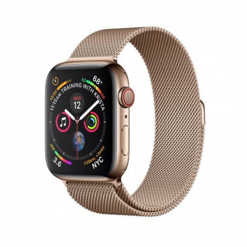 apple watch series 4 stainless steel gold 44mm