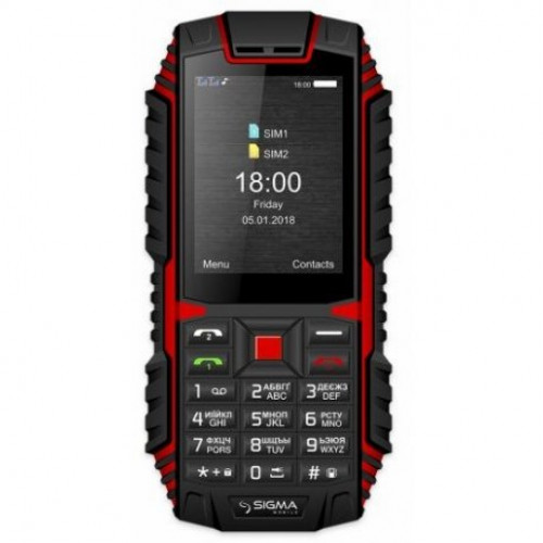 Купить Sigma mobile X-treme DT68 Red-Black