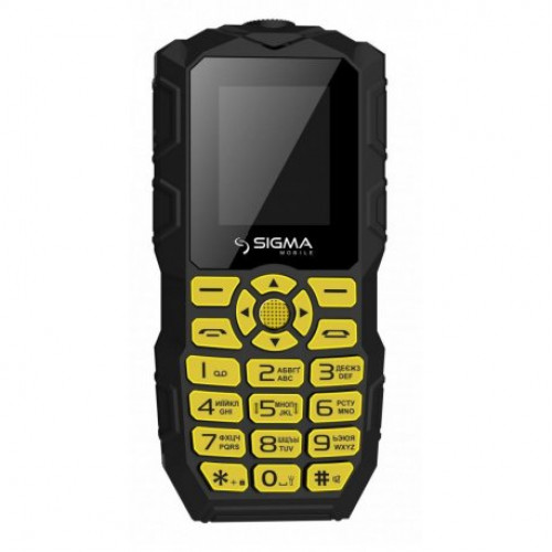Купить Sigma mobile X-treme IO68 Bobber Black-Yellow