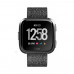 Купить Смарт часы Fitbit Versa Fitness Watch Special Edition Charcoal Woven (FB505BKGY)