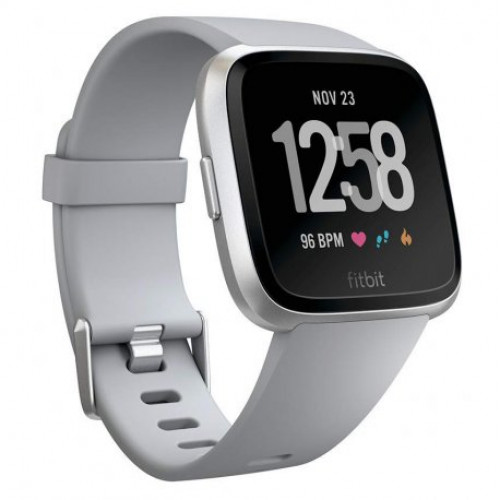 Купить Смарт часы Fitbit Versa Fitness Watch Gray / Silver Aluminum (FB505SRGY)