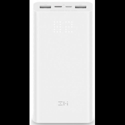 Купить Внешний аккумулятор Xiaomi Power Bank ZMi Aura 20000 mAh Type-C White (QB821)
