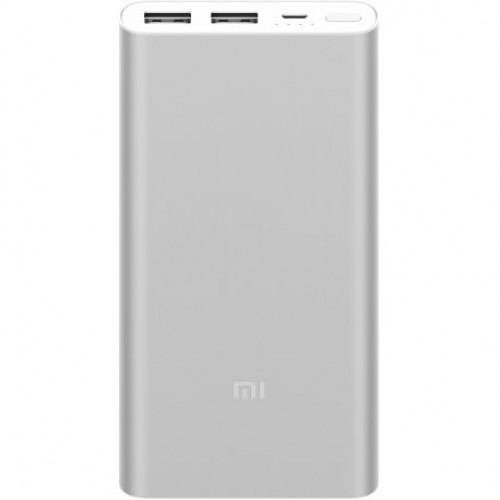 Купить Xiaomi Mi Power Bank 2s 10000 mAh 2USB QC2.0 (PLM09ZM) Silver (VXN4231GL)
