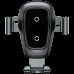 Купить Автомобильное беспроводное зарядное устройство Metal Gravity Car Mount Wireless Charger 1.7A Black