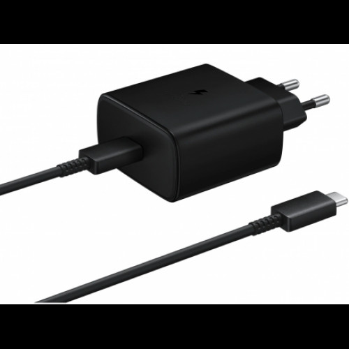 Купить Сетевое зарядное устройство Samsung Travel Adapter Type-C 45W (EP-TA845XBEGRU) Black