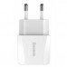 Купить Сетевое зарядное устройство Baseus Mini Dual-U Charger 2.1 A (CCALL-MN02) White