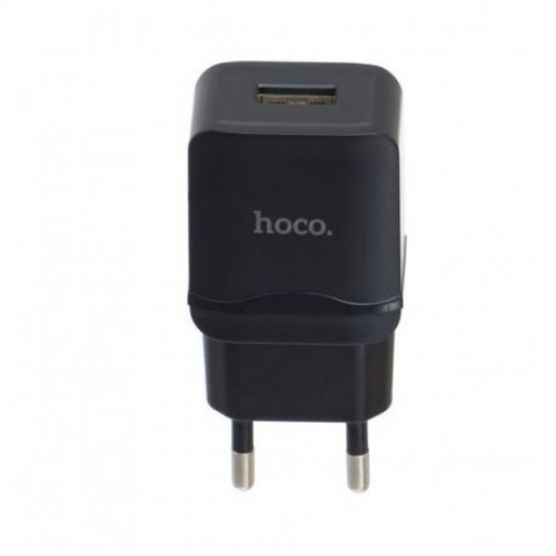 Купить Сетевое зарядное устройство Hoco C27A Home Charger Solo USB 2.4A Black