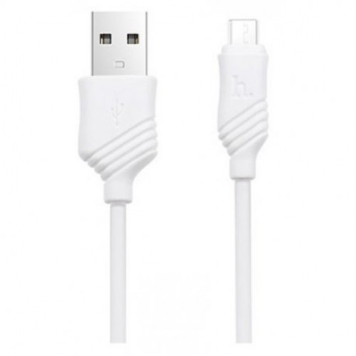 Купить Кабель Hoco X6 Khaki Micro USB Cable 1m White