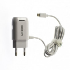 Сетевое зарядное устройство Moxom KH-31 Micro USB White